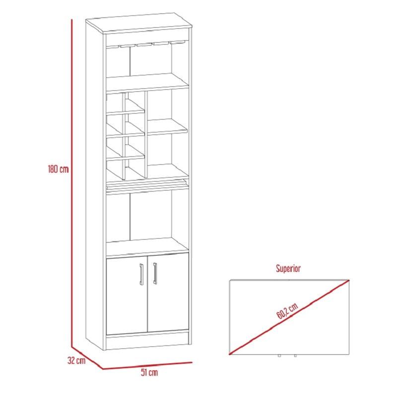 Mueble Bar Lunexa Coñac