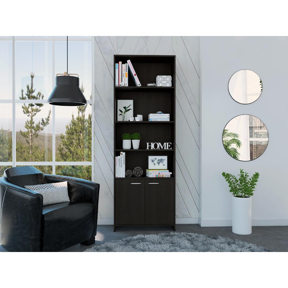 Biblioteca Omelun 1.80 Con Puerta (1C)
