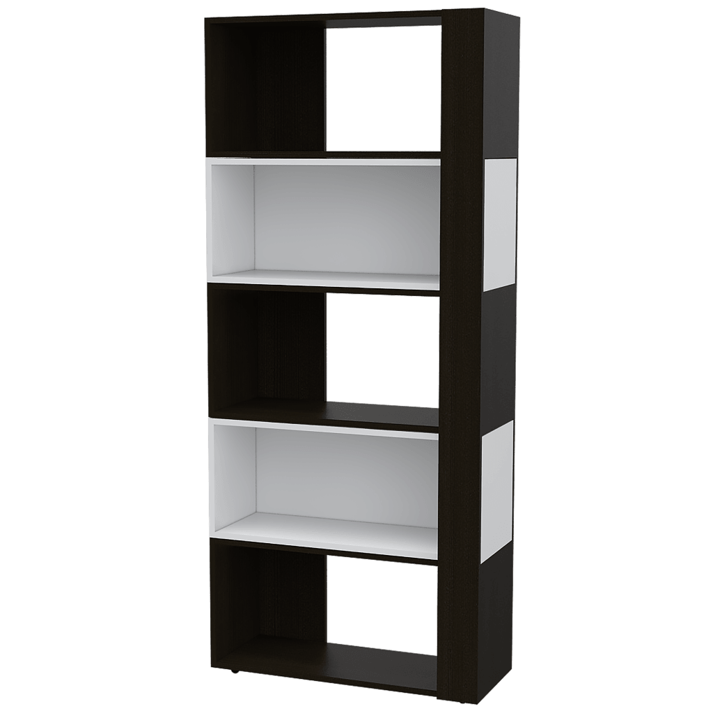 Biblioteca Veluna Wengue Y Blanco
