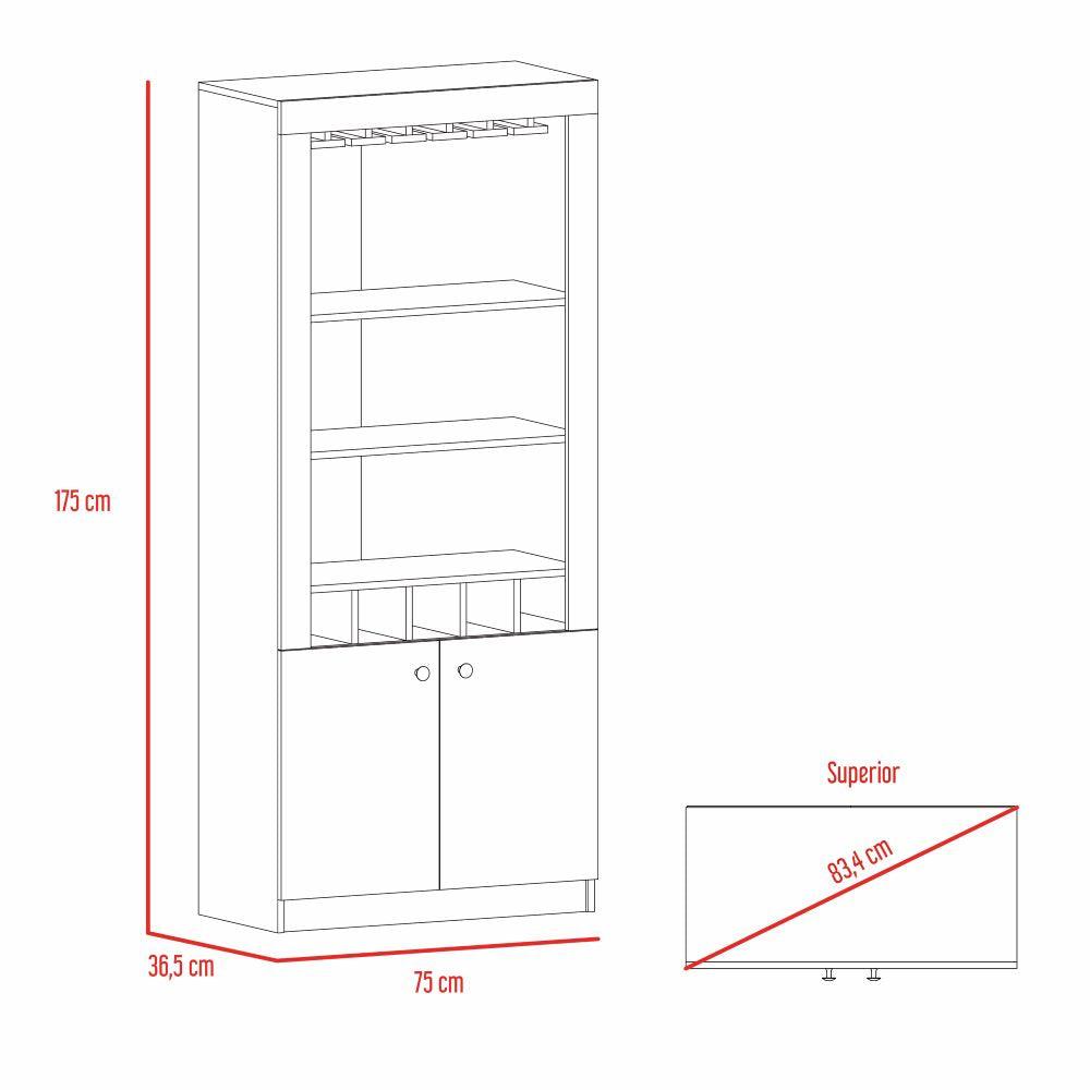 Mueble Bar Arvexa Wengue