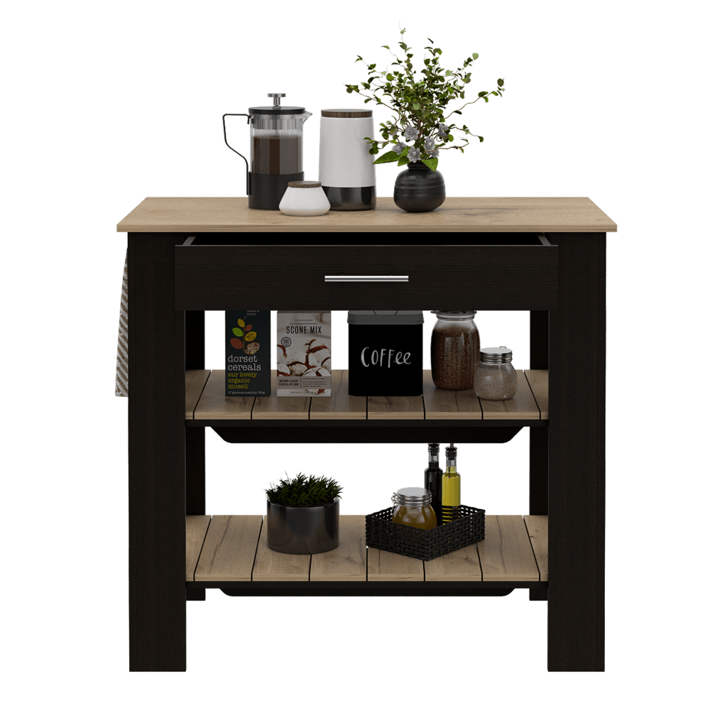 Barra De Cocina Serima Wengue Y Duna