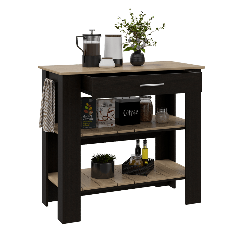 Barra De Cocina Serima Wengue Y Duna