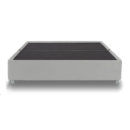 Base Cama Queen Roma  Gris Perla