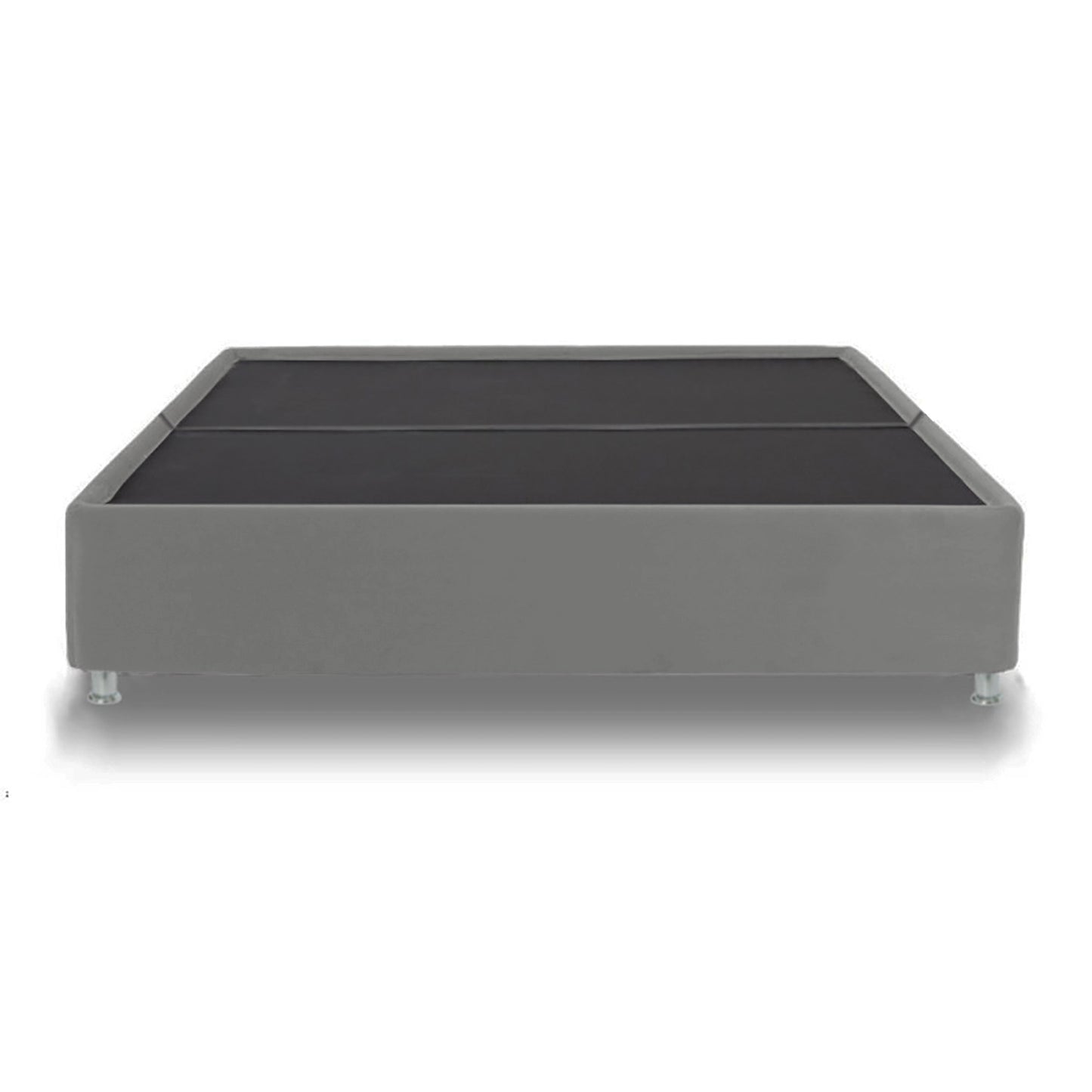 Base Cama Queen Roma Gris Plata