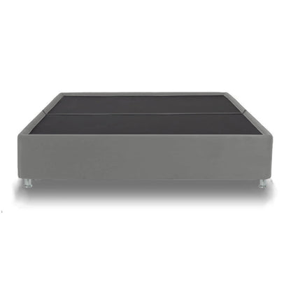 Base Cama Queen Roma Gris Plata