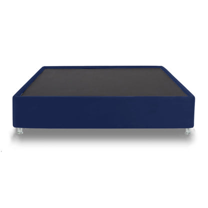 Base Cama Roma Sencilla  Azul