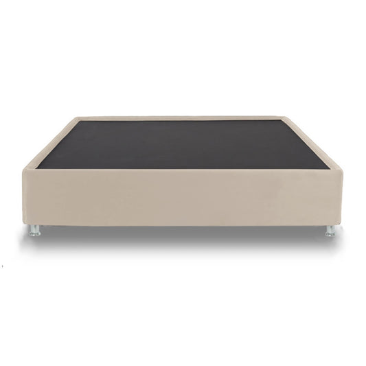 Base Cama Roma Sencilla Beige
