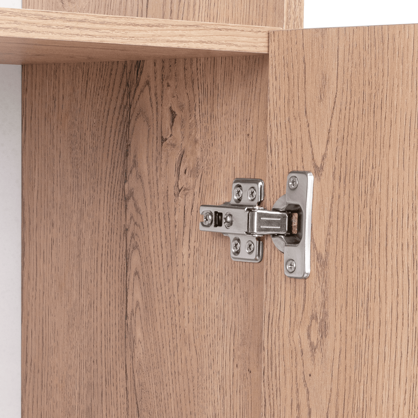Estante Valuma E4 2P (1C) Macadamia+Blanco
