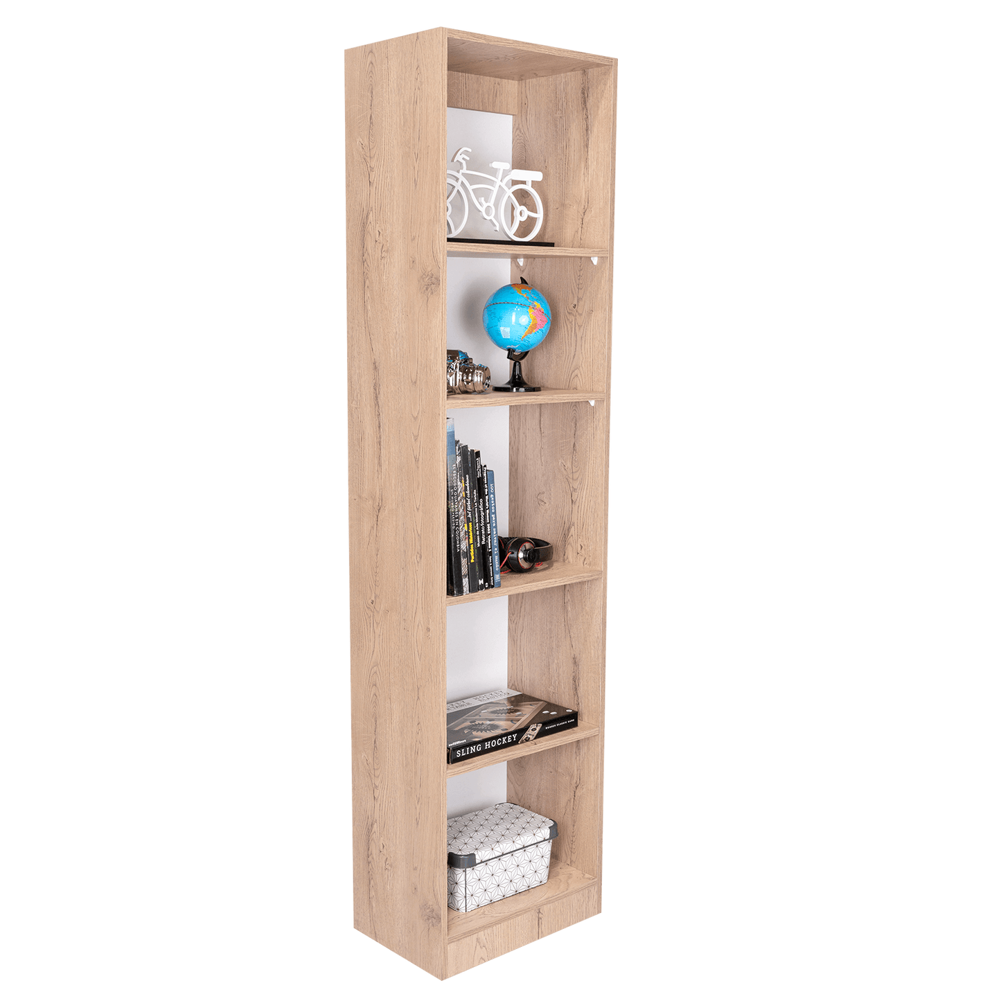 Estante Valuma E2 (1C) Macadamia+Blanco Mq