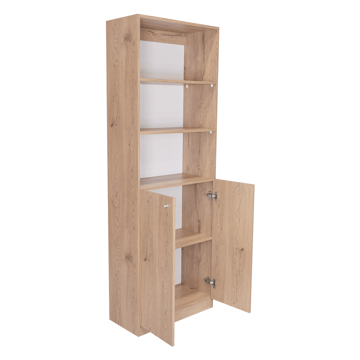 Estante Valuma E4 2P (1C) Macadamia+Blanco