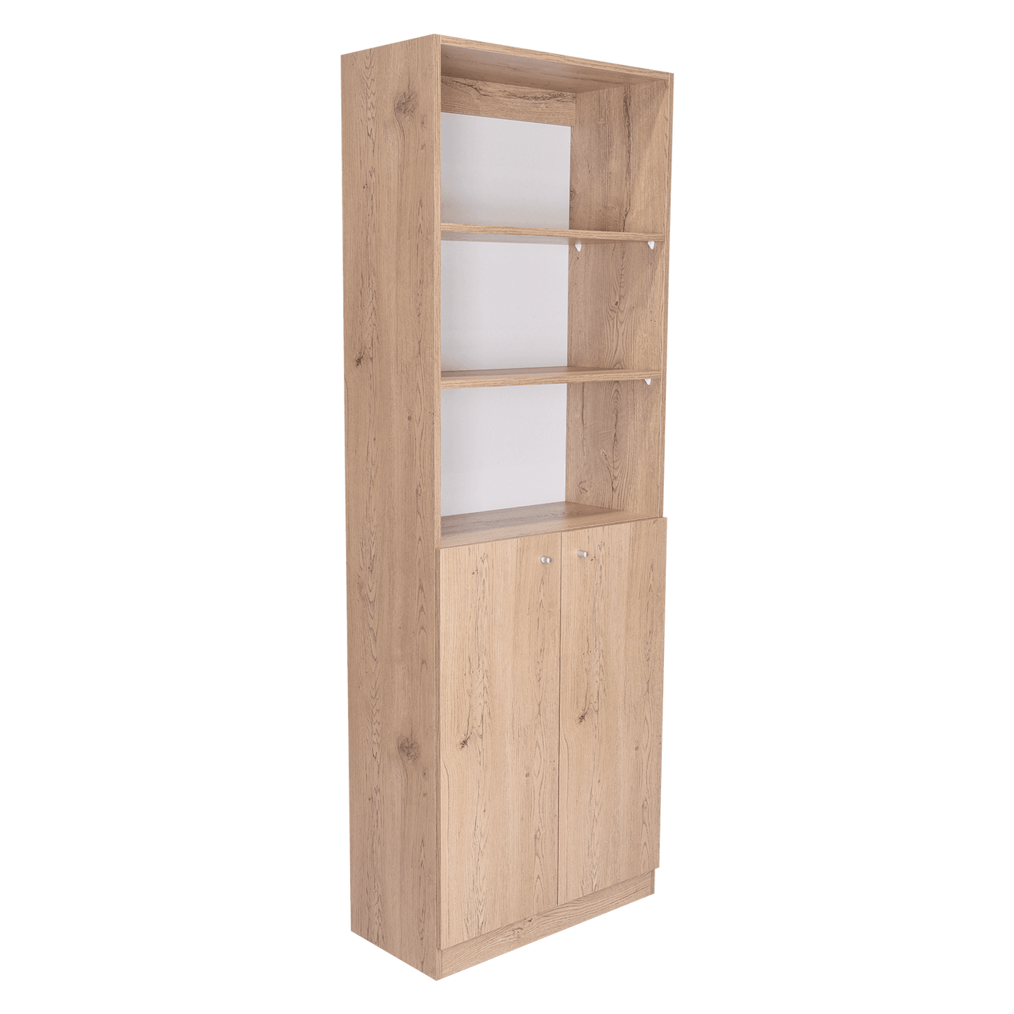 Estante Valuma E4 2P (1C) Macadamia+Blanco
