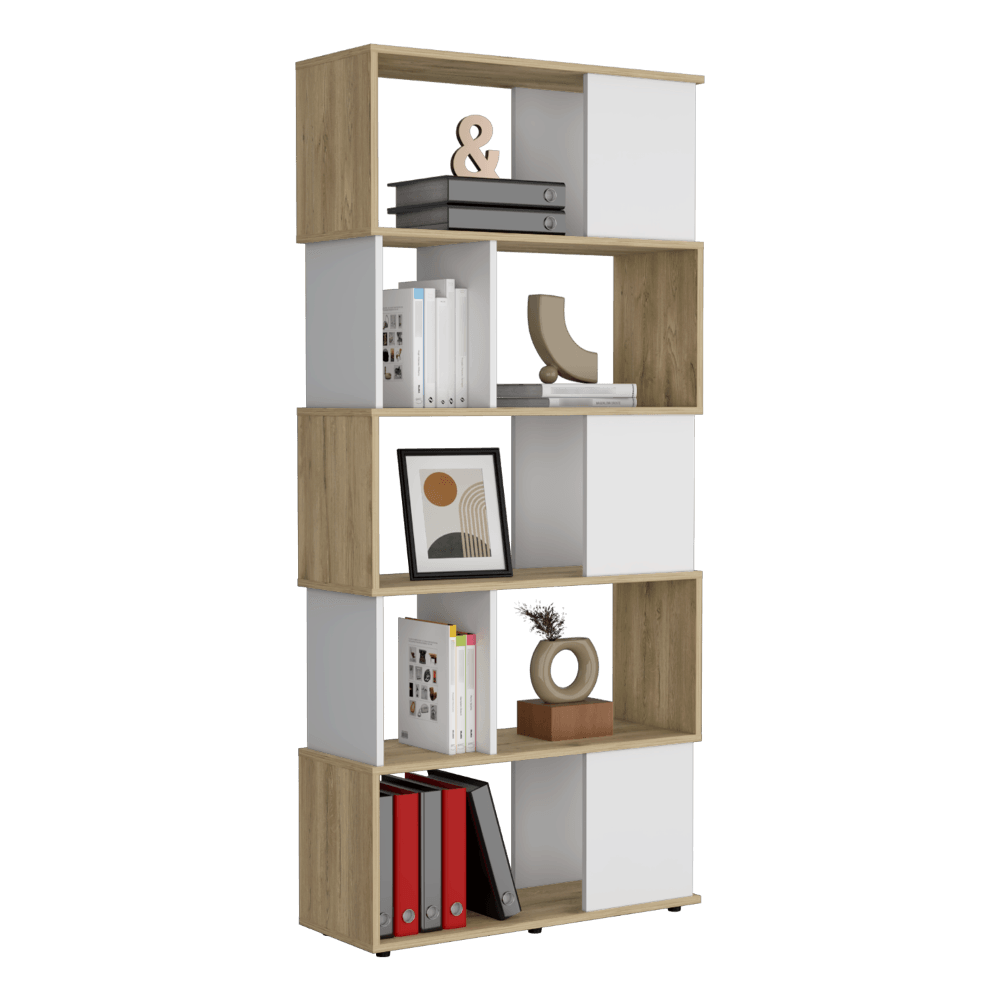 Biblioteca Sovari Macadamia Y Blanco