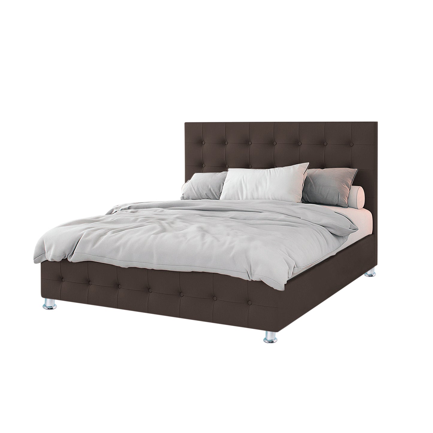 Base Cama Con Espaldar Sencillo Capital Cafe