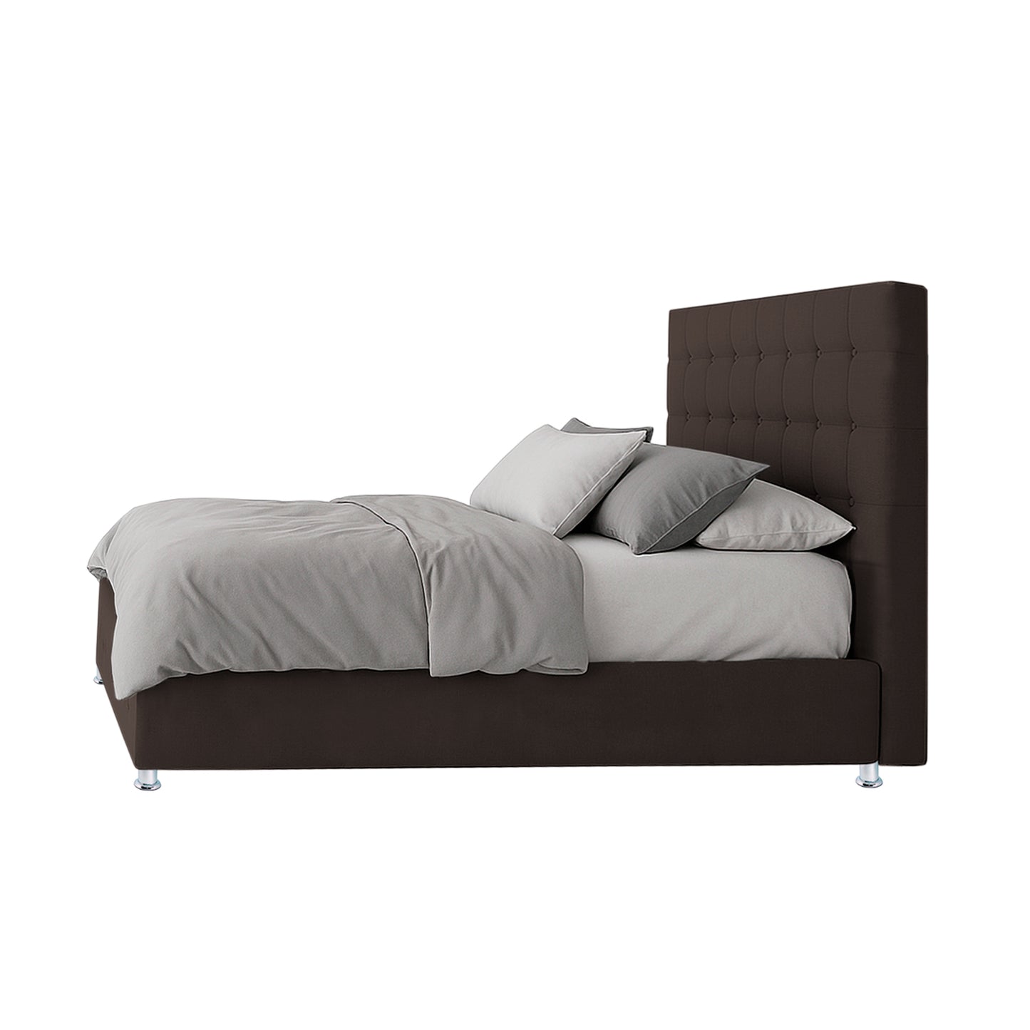 Base Cama Con Espaldar Sencillo Capital Cafe