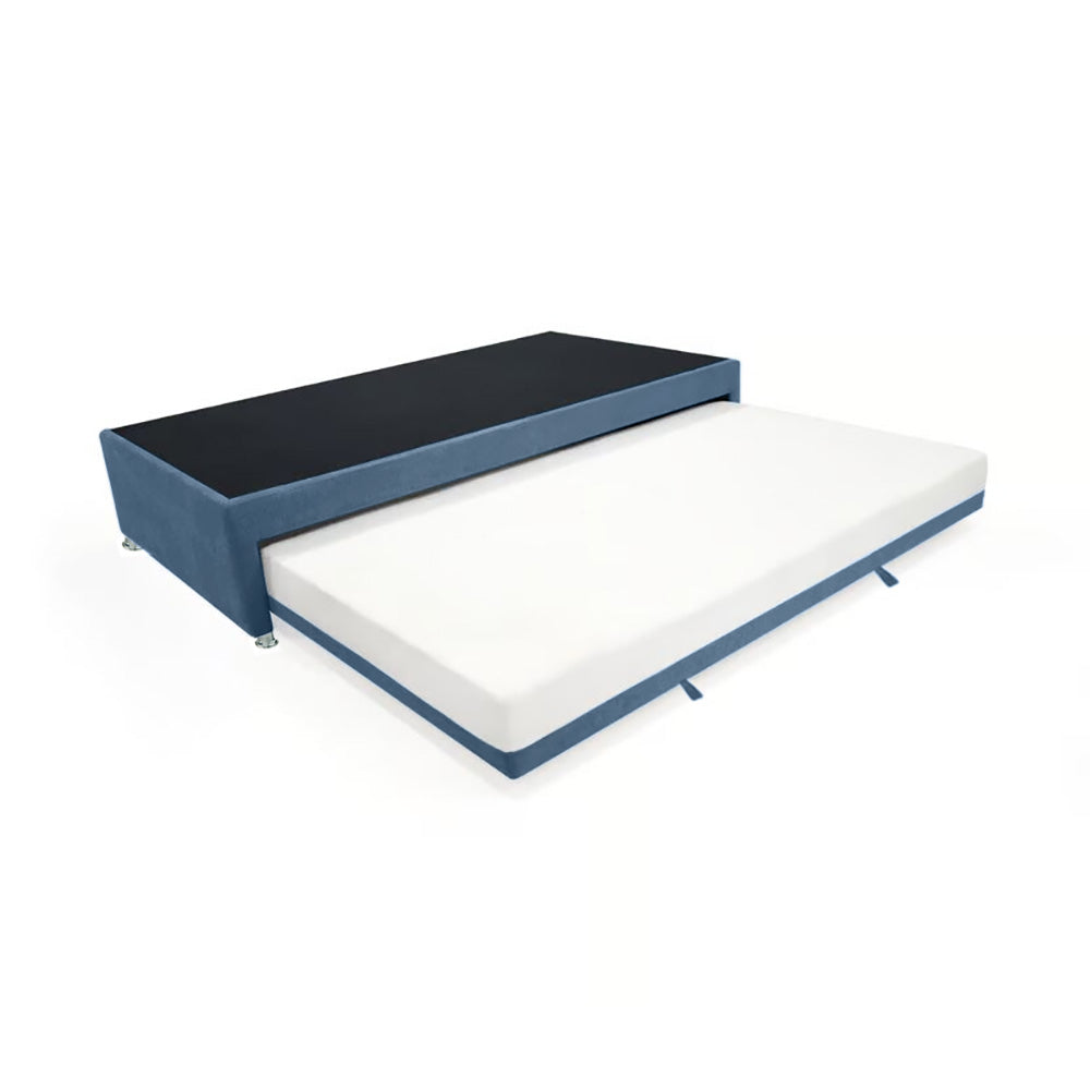 Base Cama Nido con Espaldar Semidoble Infantil Lupe azul