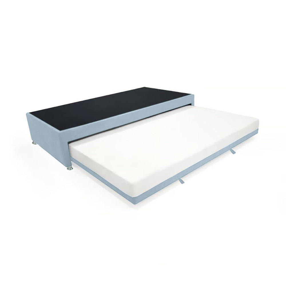 Base Cama Nido con Espaldar Semidoble Infantil Lupe azul cielo