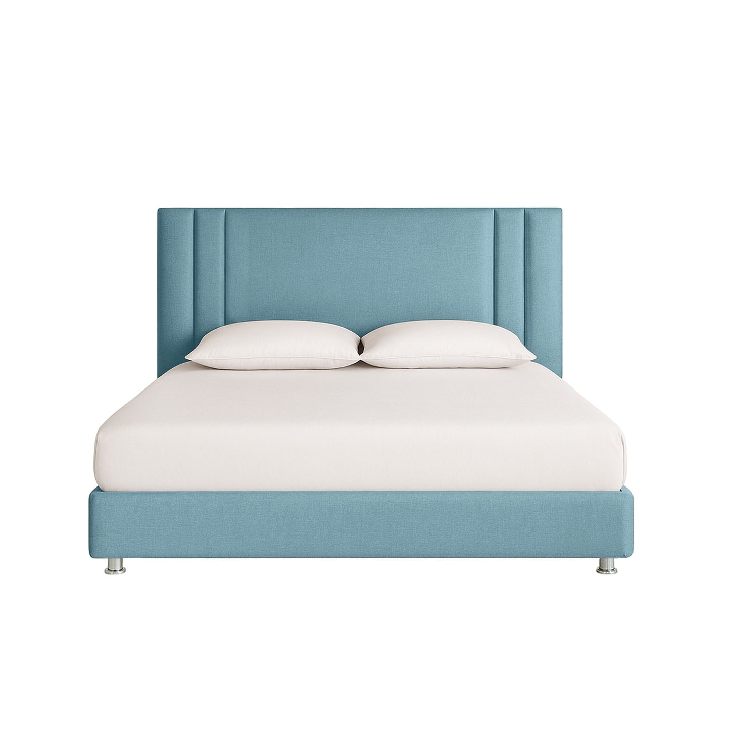 Base Cama Nido con Espaldar Sencillo Infantil Lupe azul claro