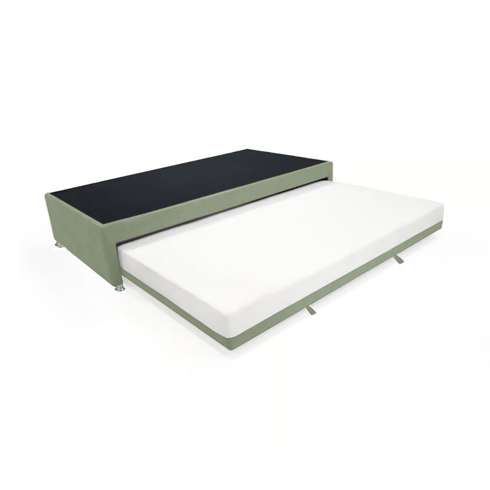 Base Cama Nido con Espaldar Semidoble Infantil Lupe verde