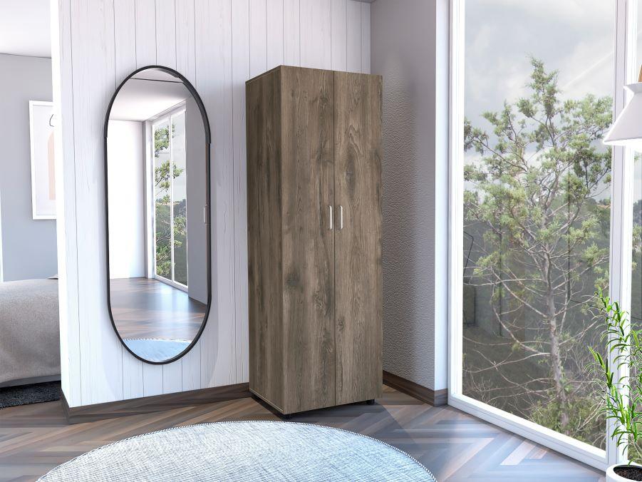 Closet Arenha Nogal Y Blanco