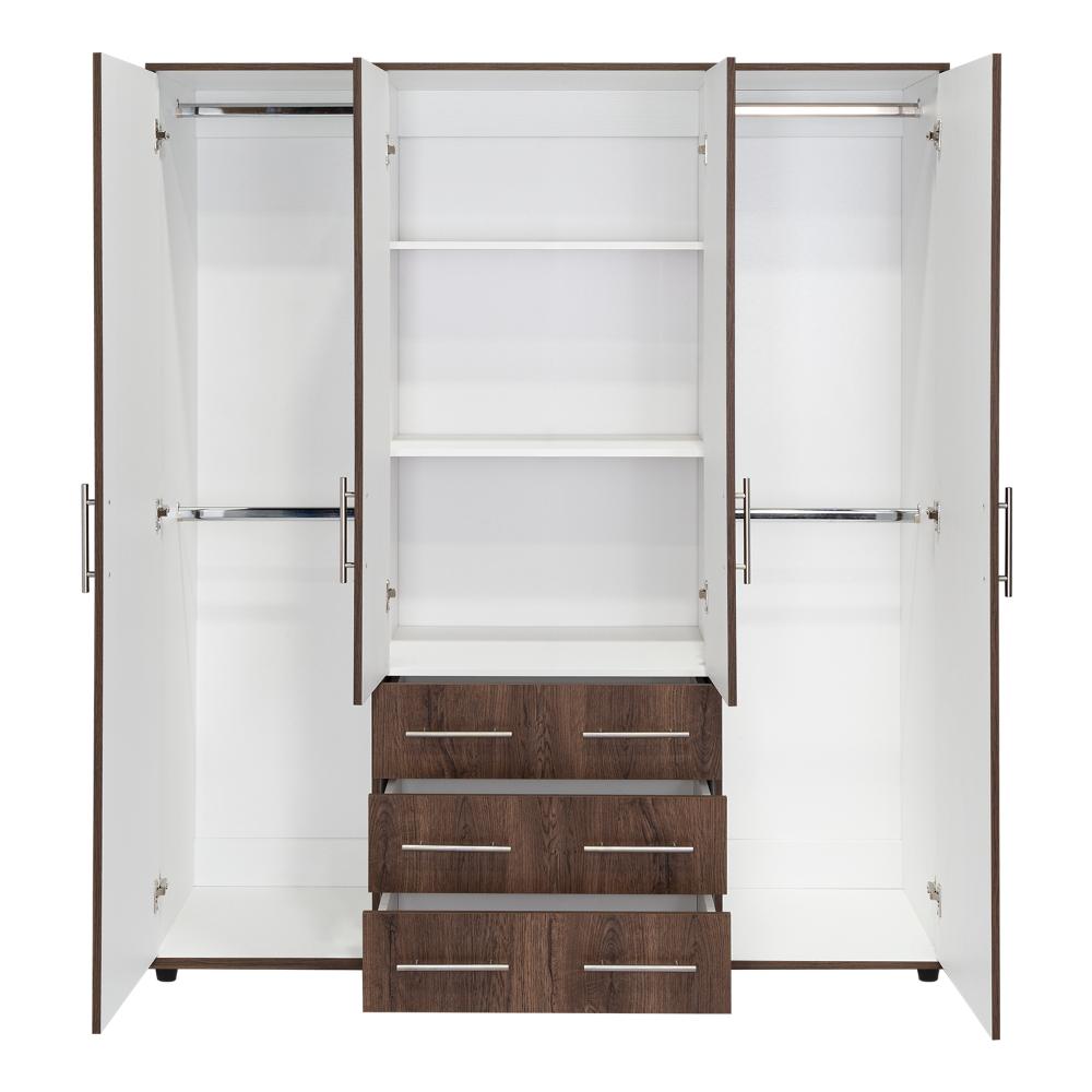 Closet Mureya Nogal Y Blanco