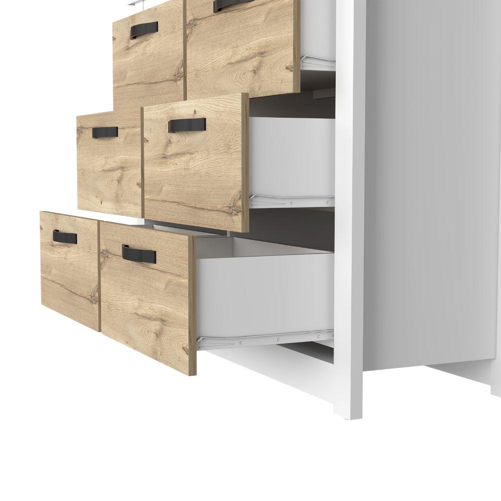 Organizador Zicka Duna Y Blanco