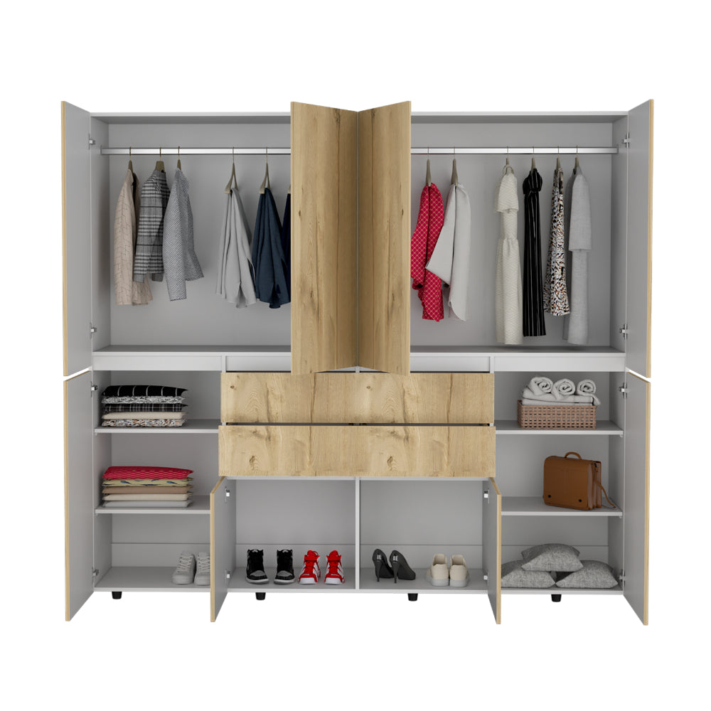 Closet Envelia Duna Y Blanco