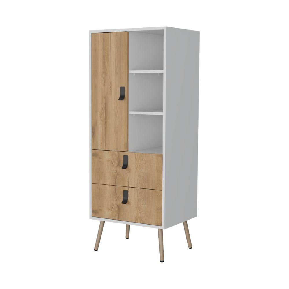 Organizador Huna Macadamia Y Blanco