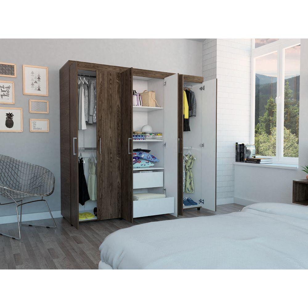 Closet Filara Coñac Y Blanco