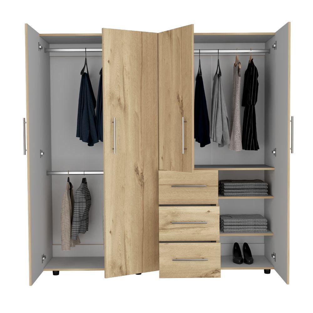 Closet Meral Eco Duna Y Blanco