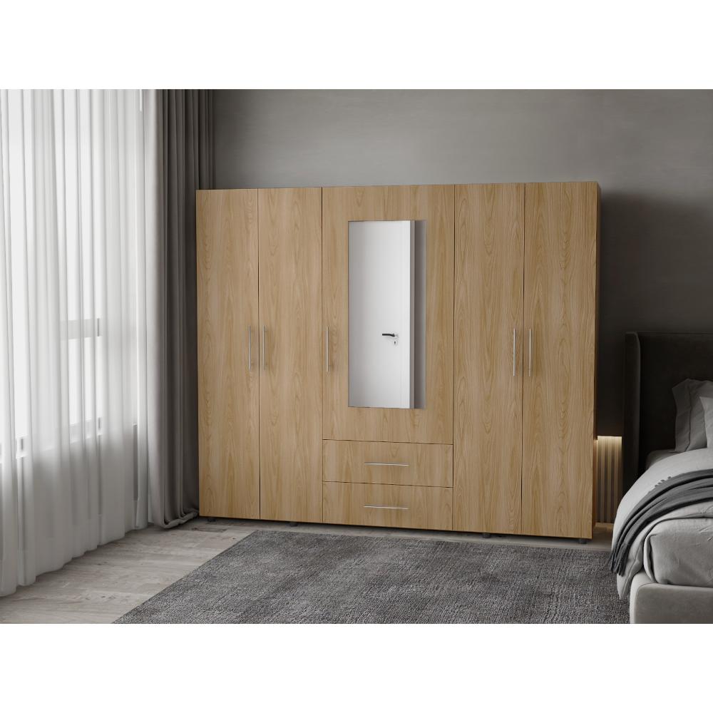 Closet Silari Espejo Eu Blanco Mqz