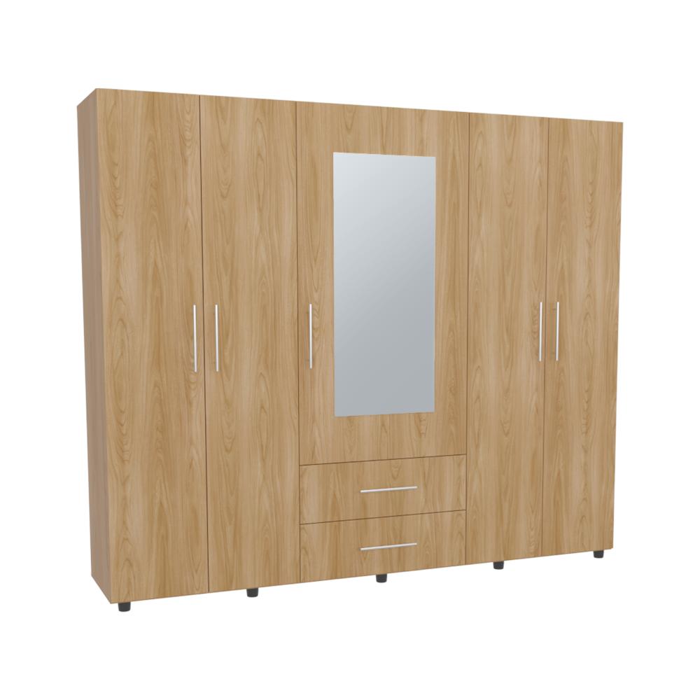 Closet Silari Espejo Eu Blanco Mqz
