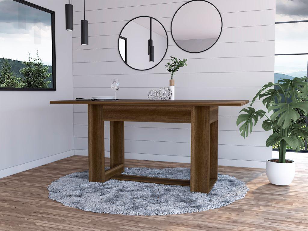Mesa De Comedor Volina Caramelo 6 Puestos