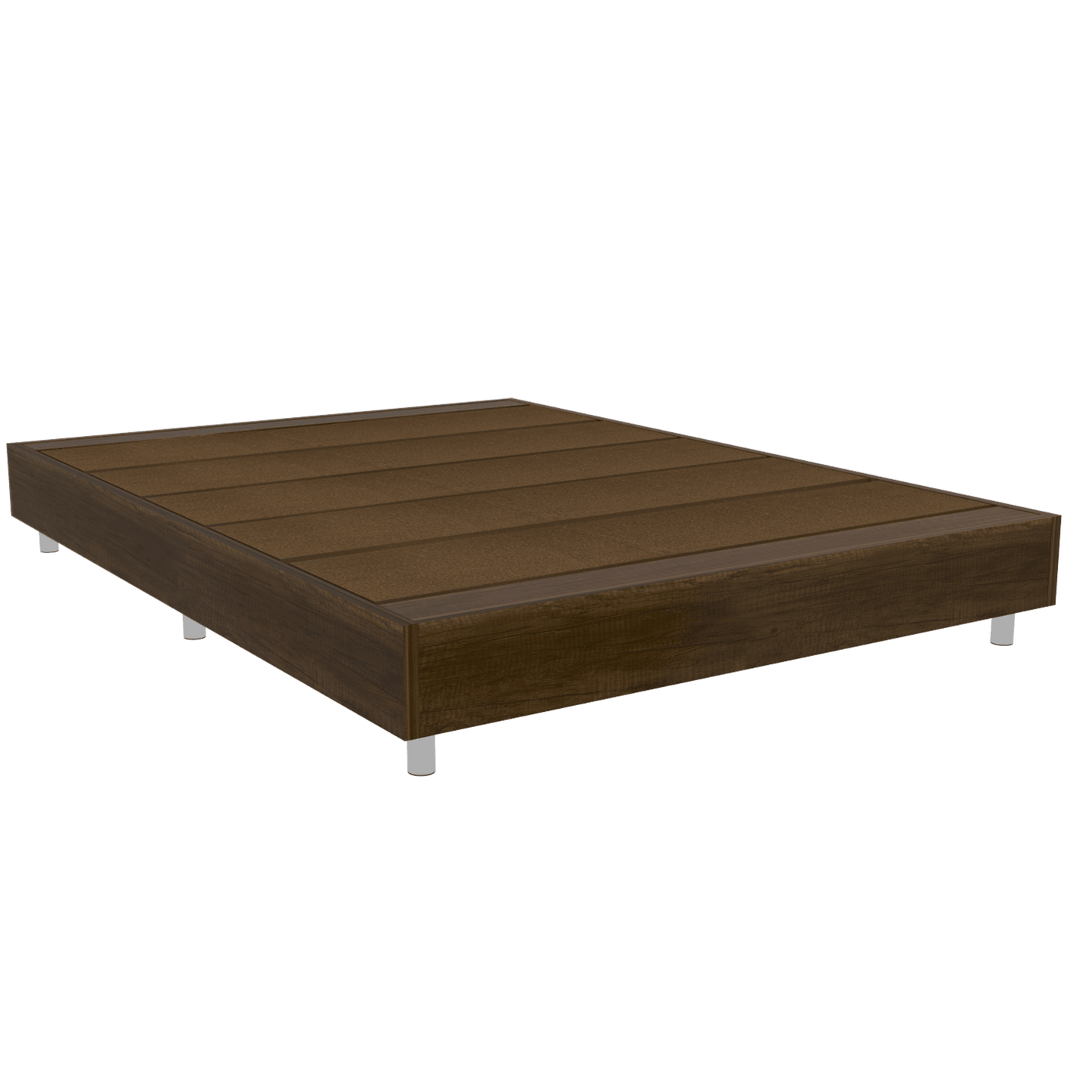 Base Cama Doble Zeyra Chocolate