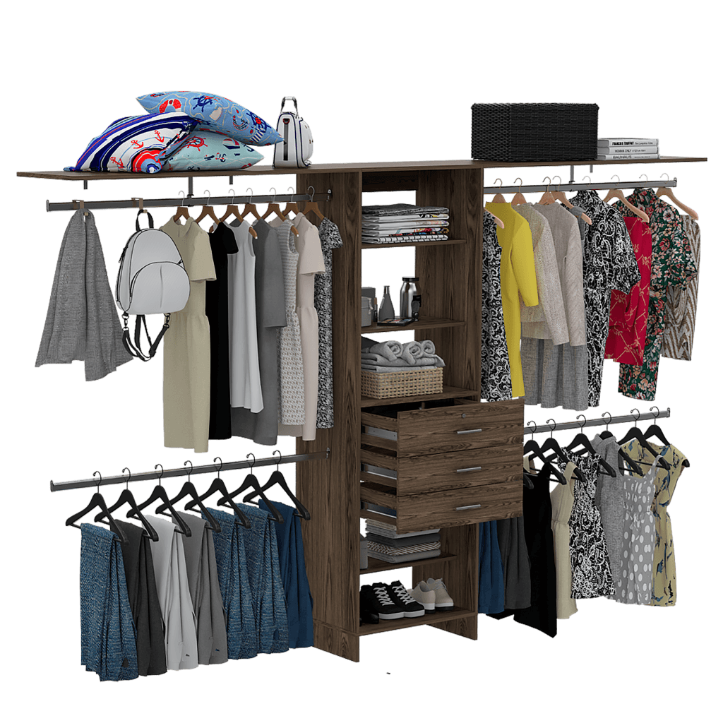 Closet Abierto Gopley Chocolate