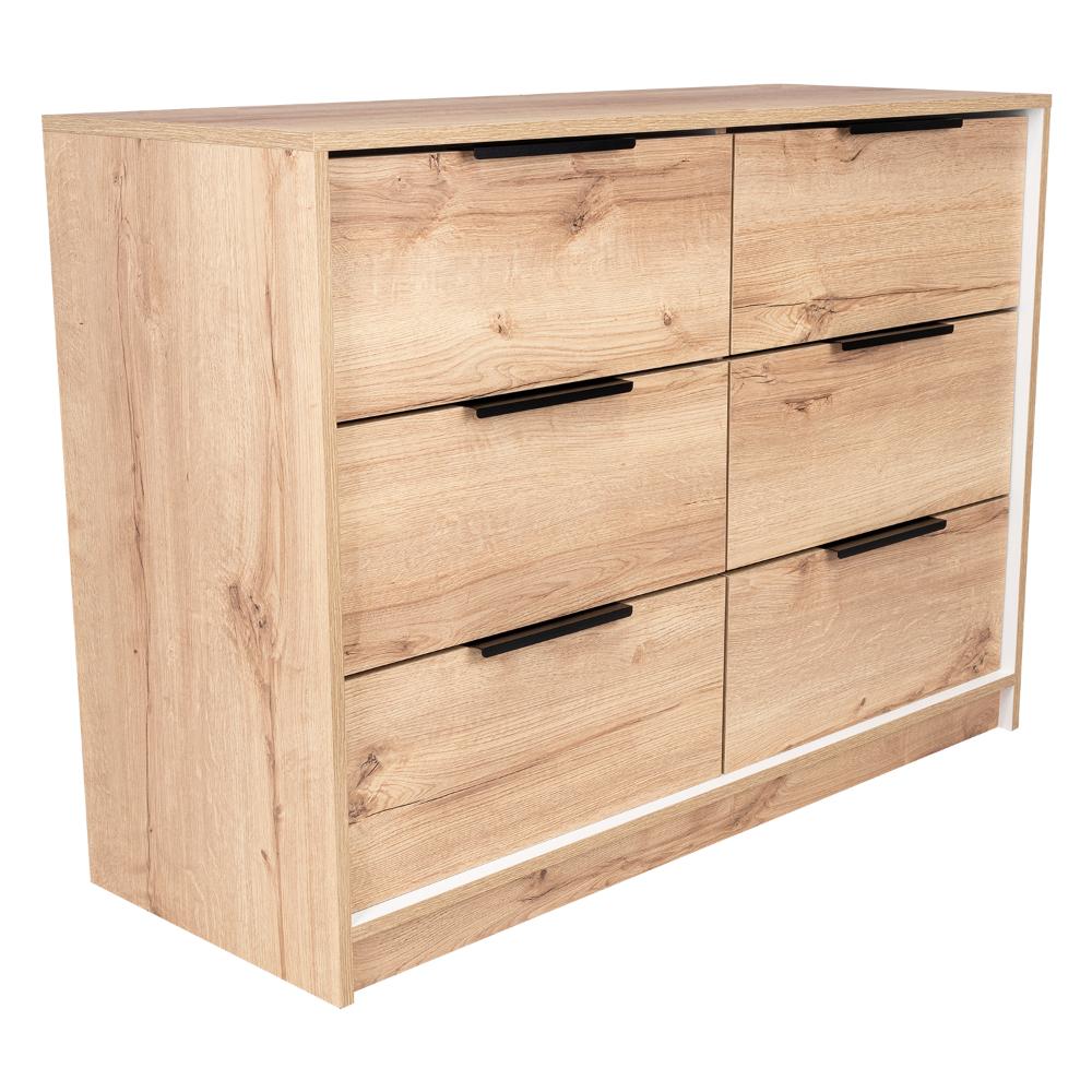 Organizador Okria Duna Y Blanco Cuatro Cajones
