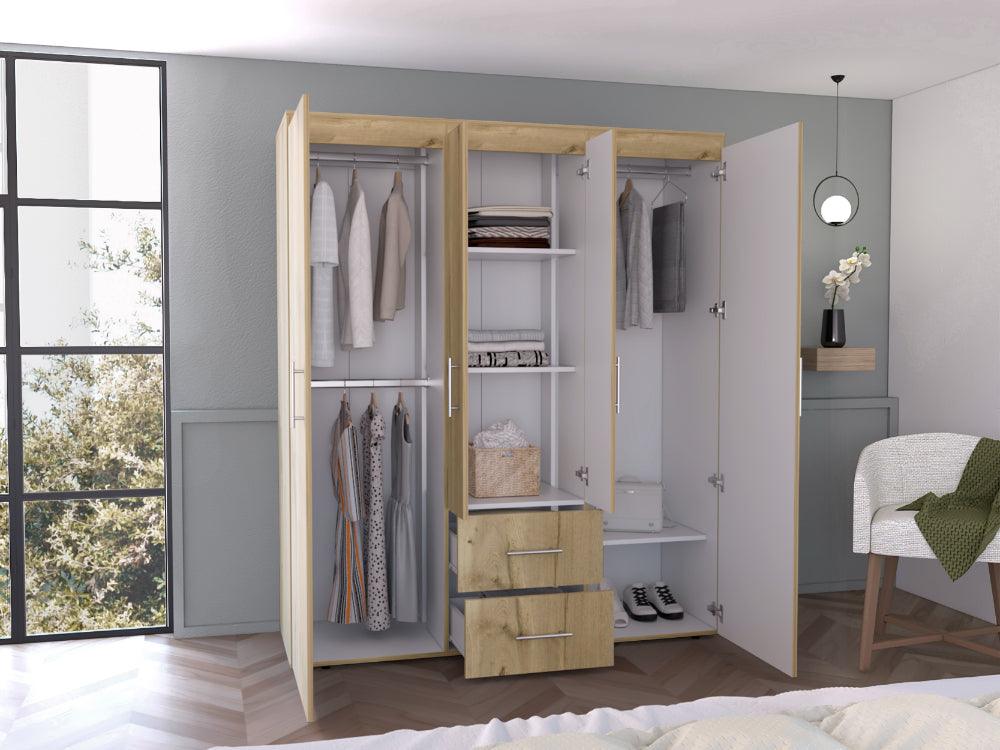 Closet Quenari Eco Duna Y Blanco