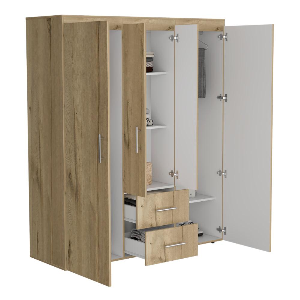 Closet Quenari Eco Duna Y Blanco