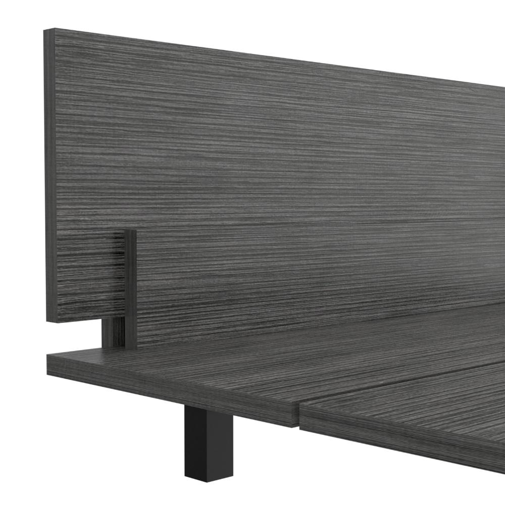 Cama Semi Doble Okria Gris