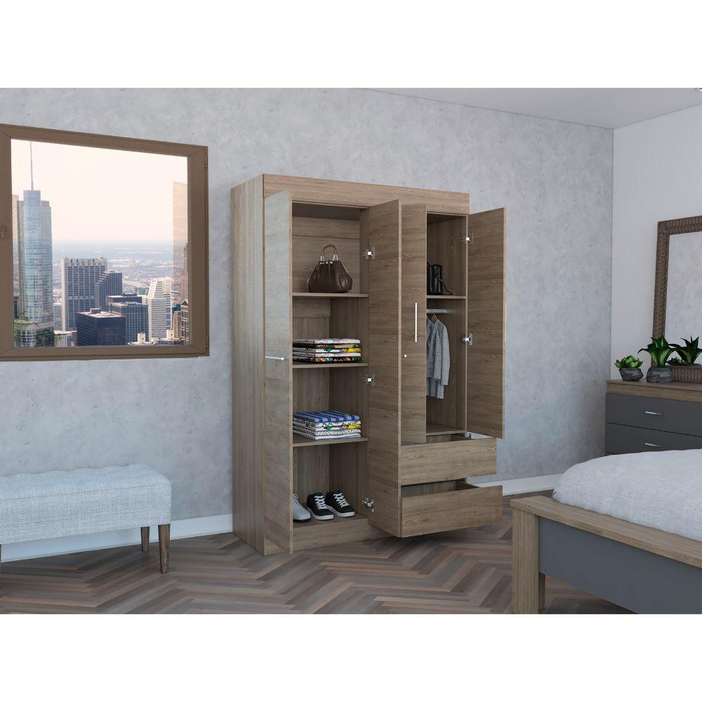 Closet Emplys Caoba Y Miel