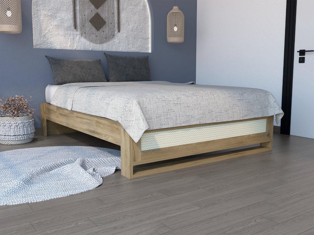 Base Cama Doble Aster Macadamia