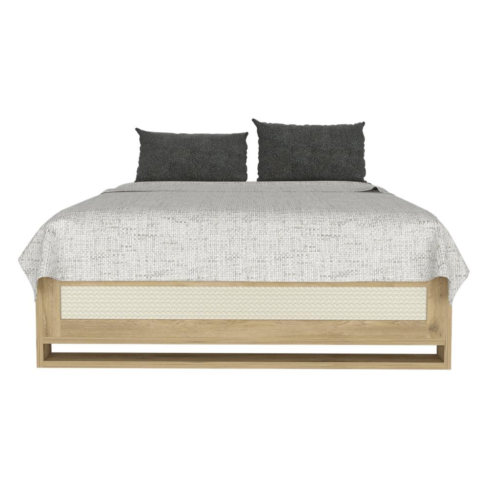 Base Cama Doble Aster Macadamia