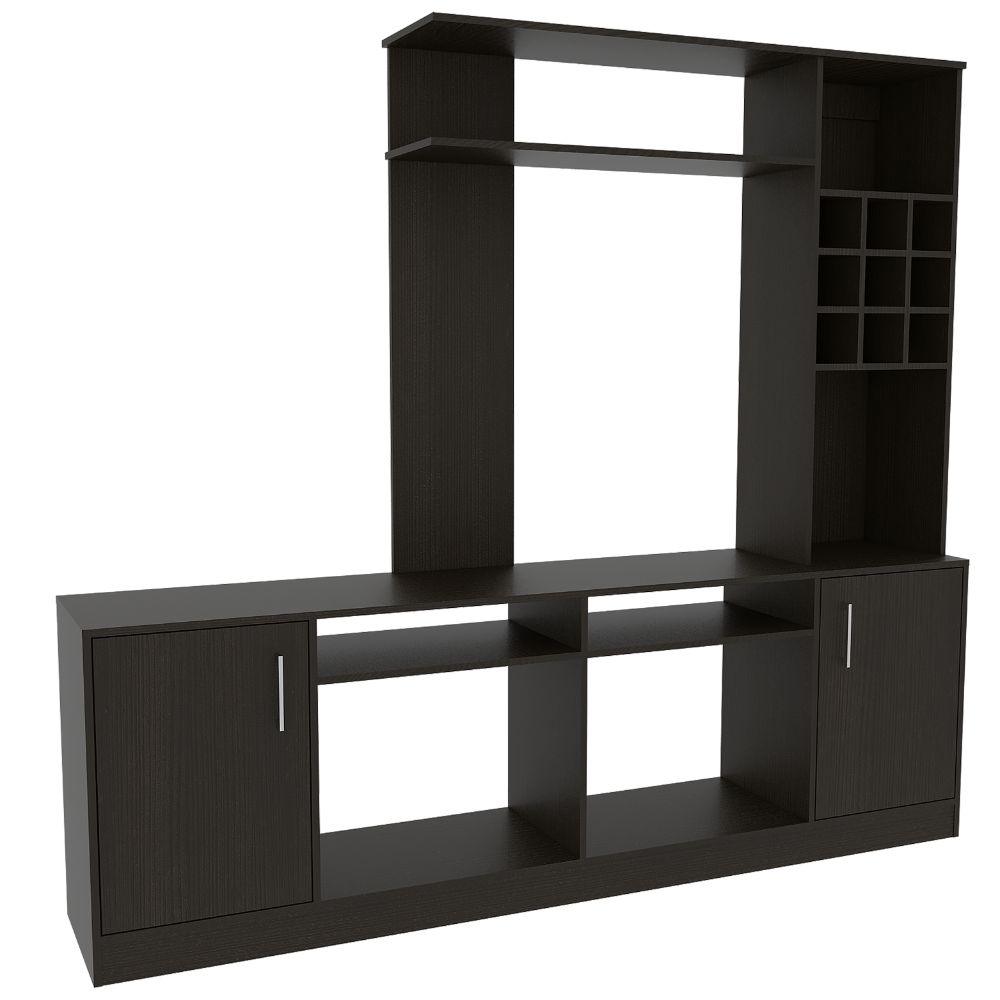 Mesa Para Tv Sentry Wengue Para Televisor De Hasta 60 Pulgadas