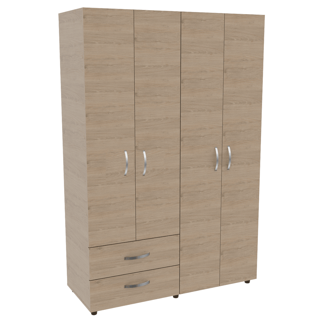 Closet Melure Blanco Y Rovere