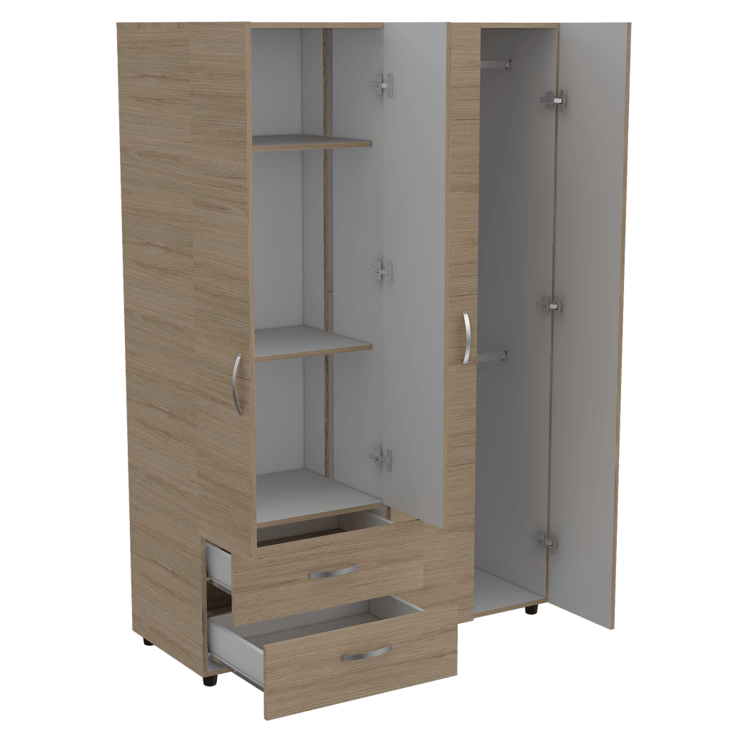 Closet Melure Blanco Y Rovere