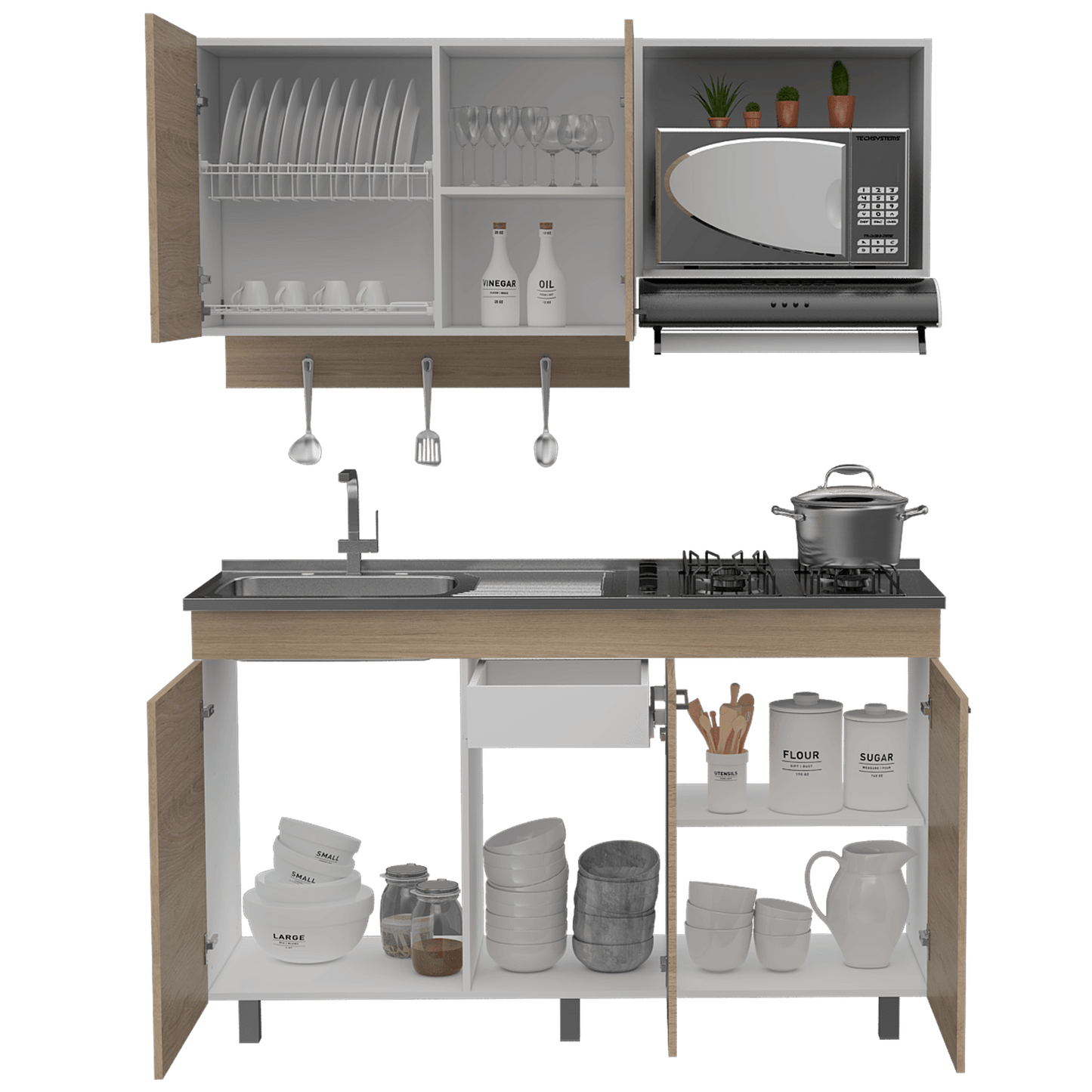 Cocina Integral Junavi Rovere Sin Mesón