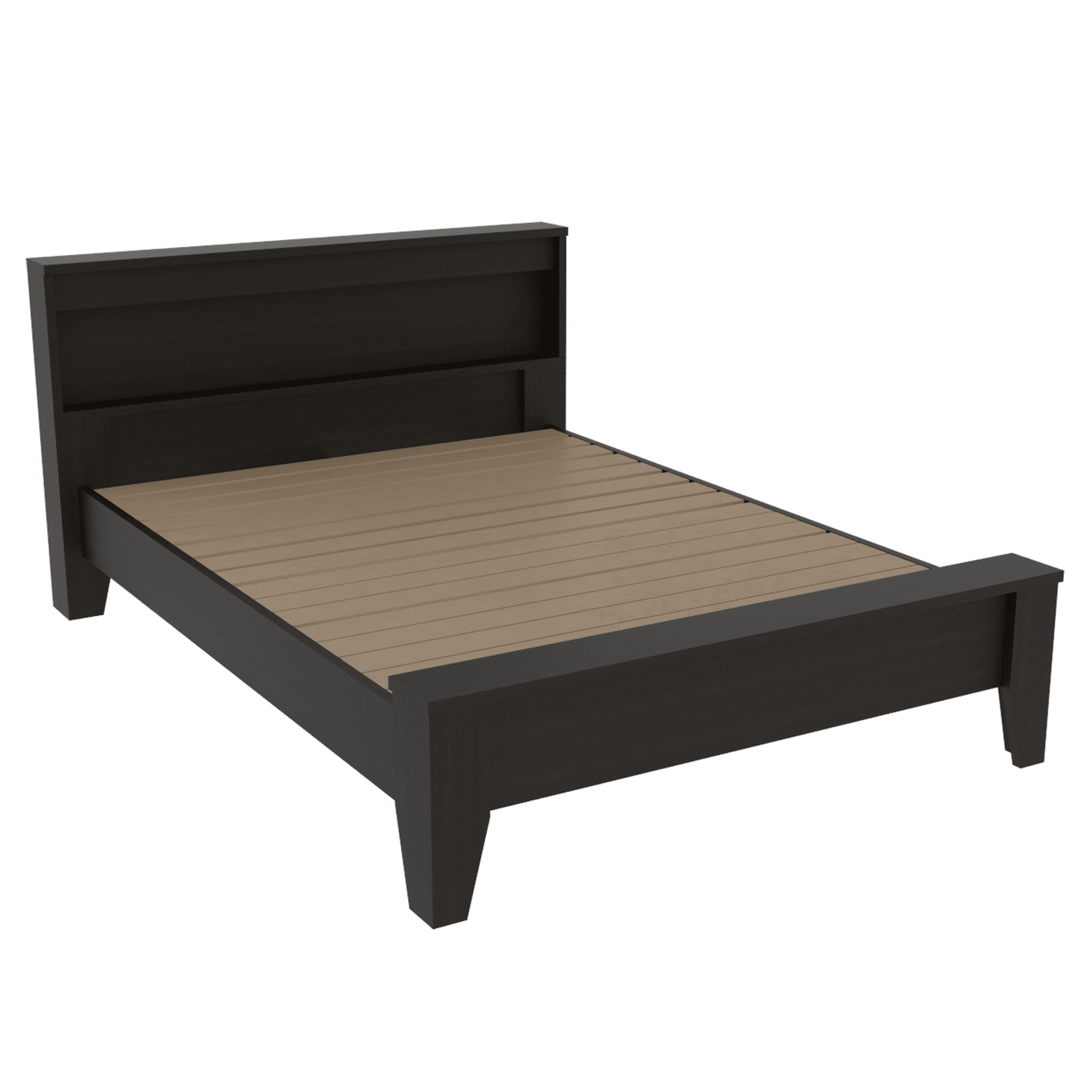 Cama Doble Etroz Wengue