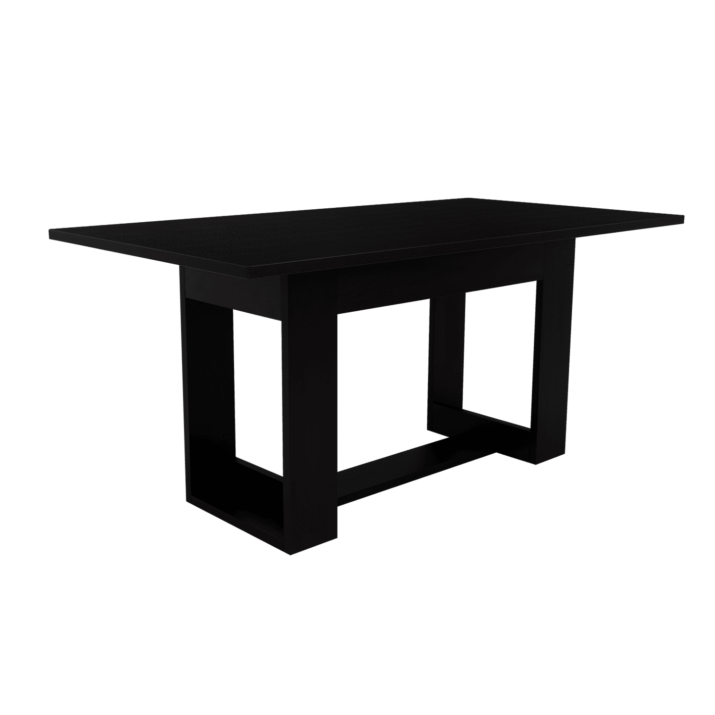 Mesa De Comedor Volina Wengue 6 Puestos