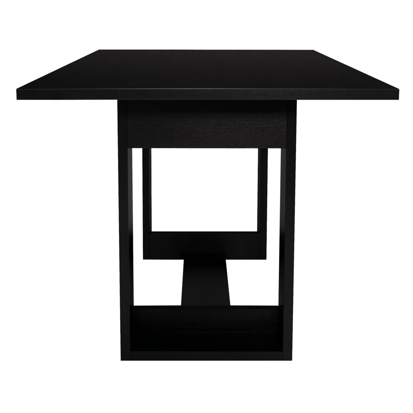 Mesa De Comedor Volina Wengue 6 Puestos
