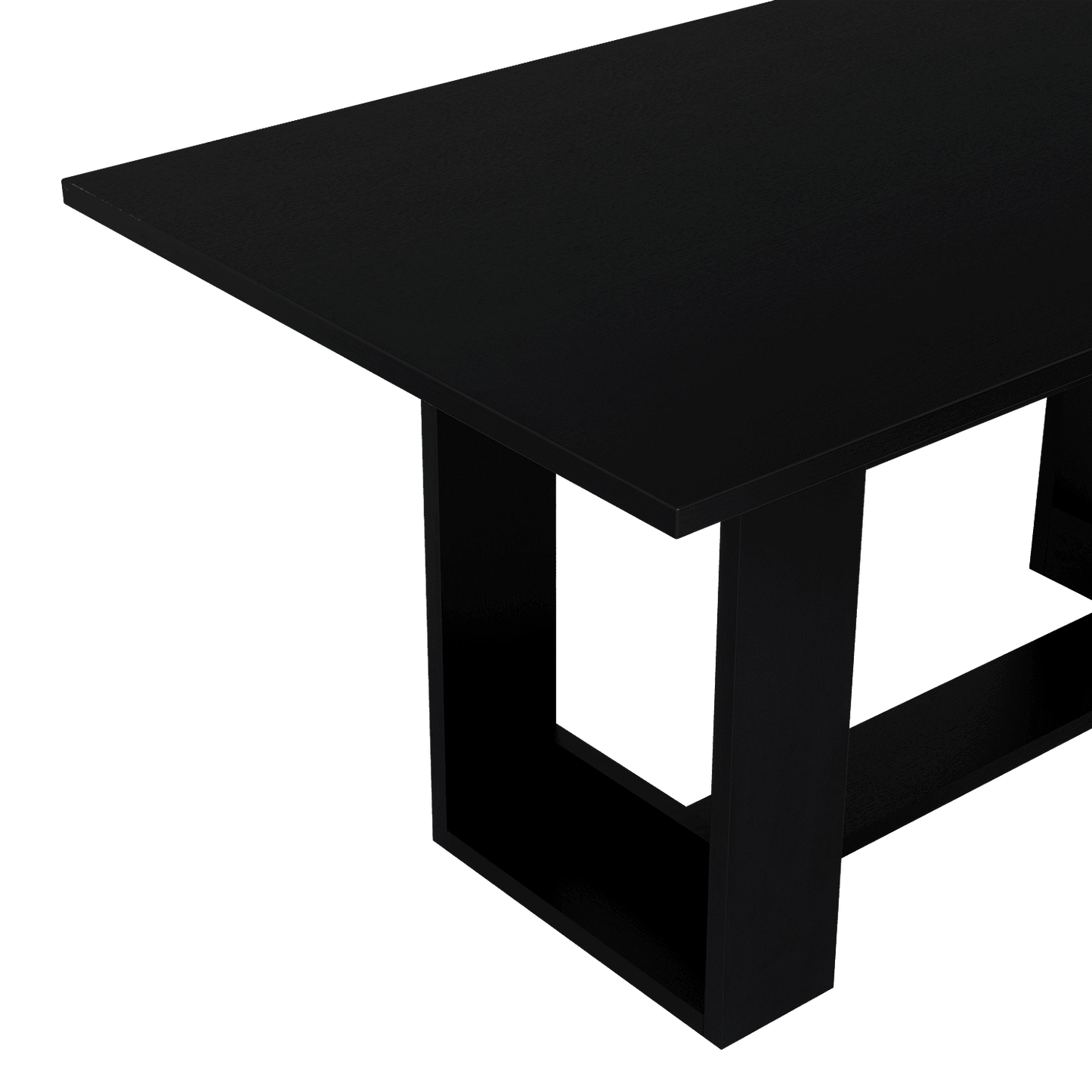 Mesa De Comedor Volina Wengue 6 Puestos