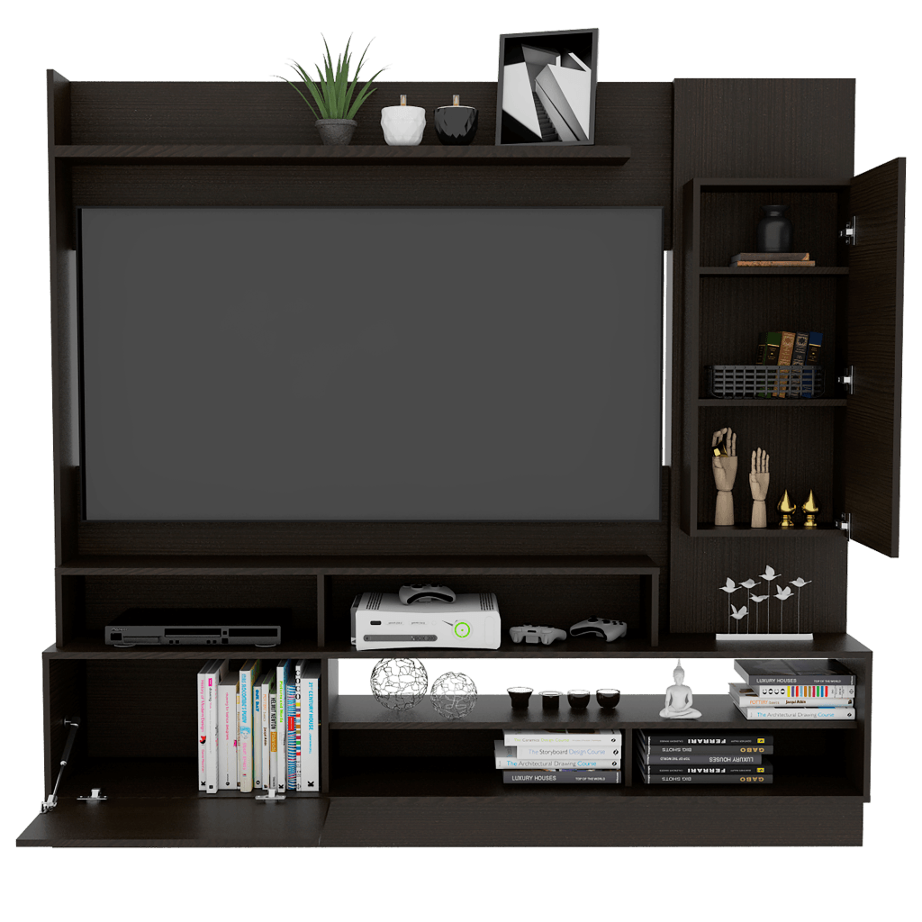 Mesa Para Tv Maikao Wengue Para Televisor De 60 Pulgadas